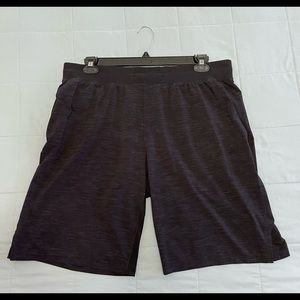 Lululemon Men’s Short Black Size XXL T.H.E. Linerless Short 9” Deep Coal Black
